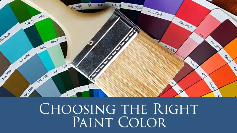 Choosing the Right Paint Color - Tar Heel Painters